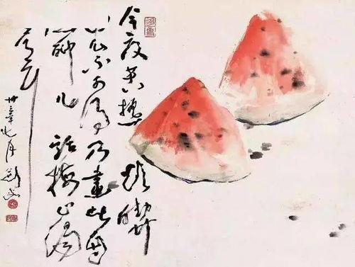 网曝吃瓜墨心纹画,揭秘网络热议的吃瓜艺术新潮流